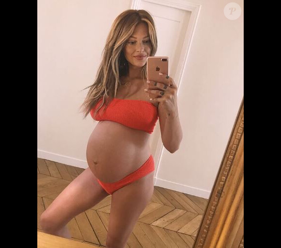 Caroline Receveur, maman pour la première fois d'un petit garçon prénommé Marlon - Instagram, 26 juin 2018