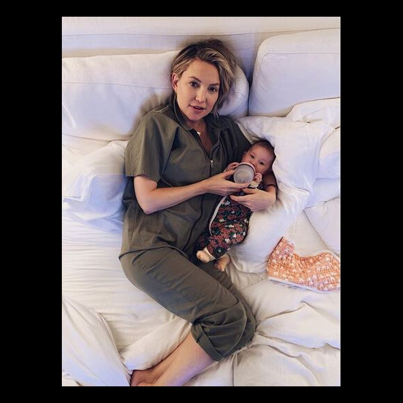 Kate Hudson et sa fille Rani. 2019.