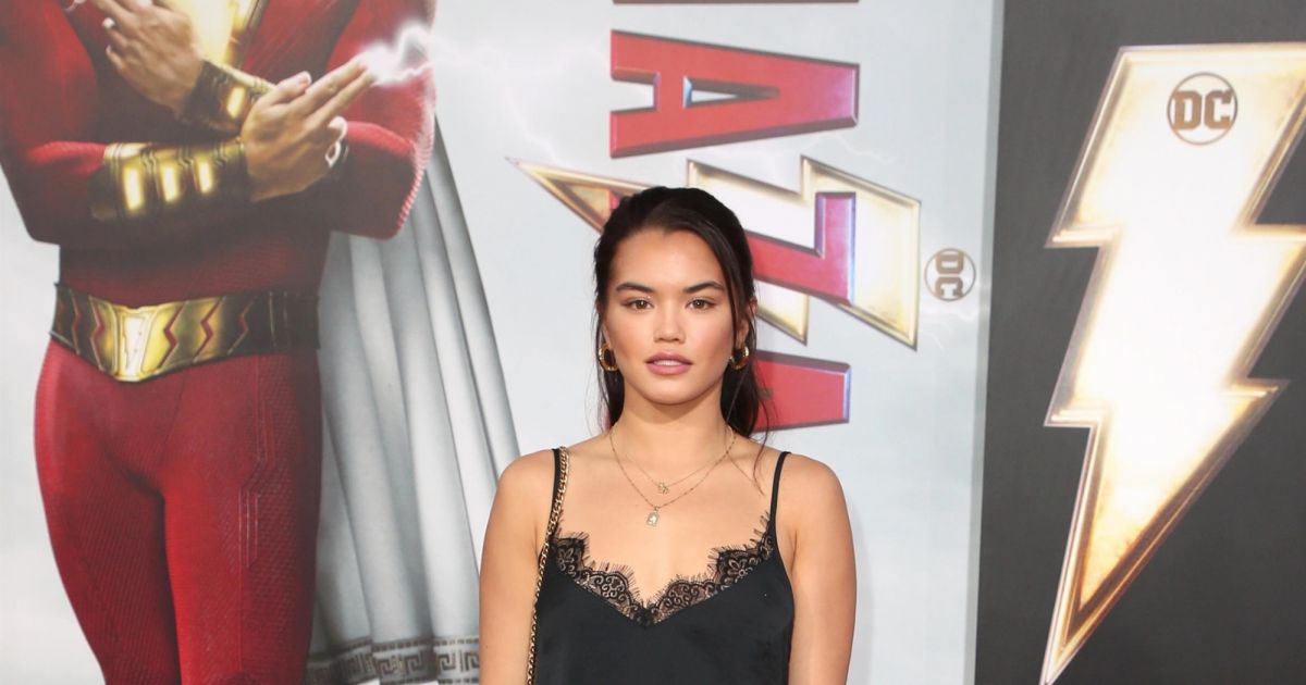 Paris Berelc à la première de Shazam! au cinéma TCL Chinese Theatre à