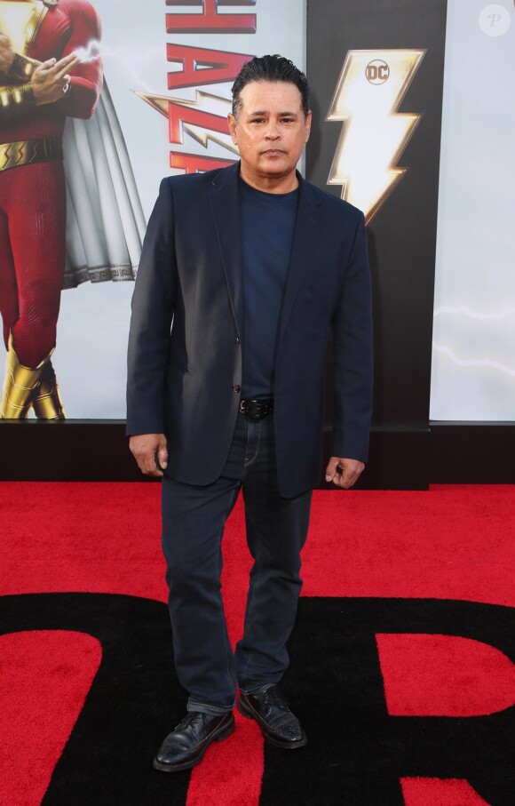 Raymond Cruz à la première de "Shazam!" au cinéma TCL Chinese Theatre à Los Angeles, le 28 mars 2019.