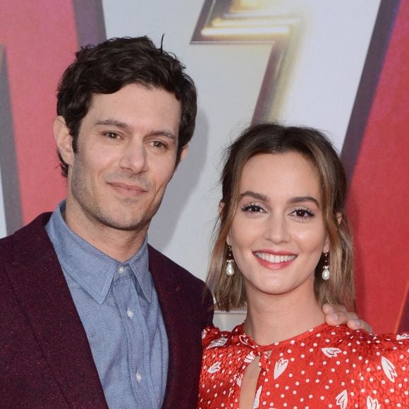 Leighton Meester, Adam Brody à la première de "Shazam!" au cinéma TCL Chinese Theatre à Los Angeles, le 28 mars 2019.