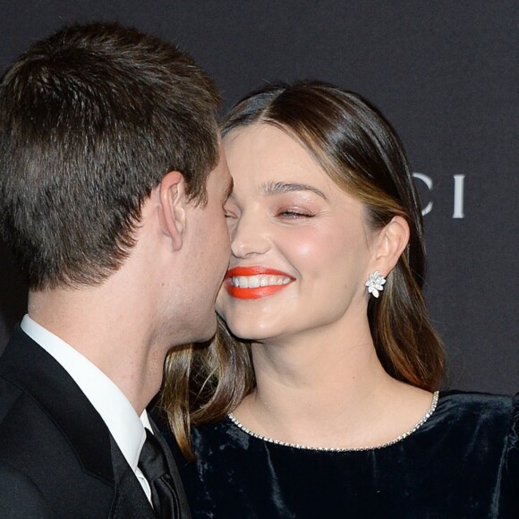 Miranda Kerr et son mari Evan Spiegel à la soirée LACMA Art+ à Los Angeles, le 3 novembre 2018 2018.