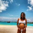 Anaïs Camizuli, enceinte, pose en bikini - Instagram, 6 mars 2019
