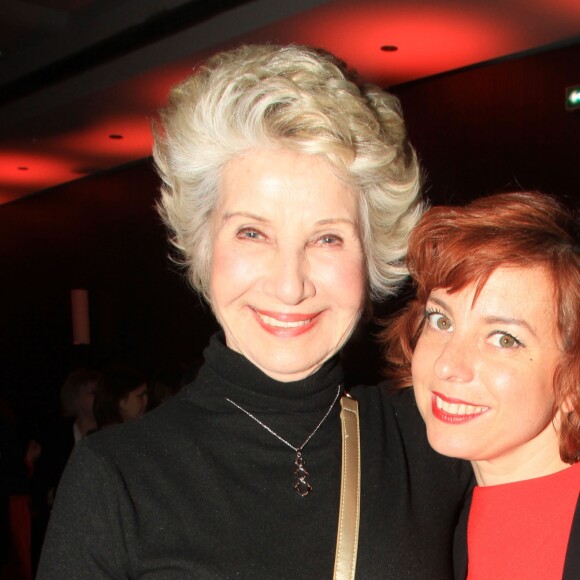 Danièle Gilbert et Sylvie Malys lors de la soirée des 30 ans de l'Association des Gouvernantes Générales de l'Hôtellerie dans les salons de l'hôtel des Arts et Métiers à Paris, le 29 mars 2019. © Philippe Baldini/Bestimage