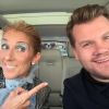 Céline Dion et James Corden ont partagé cette photo d'eux pour le Carpool Karaoke, le 22 mars 2019