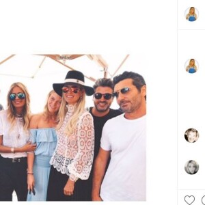 Christina a fêté les 44 ans de Laeticia Hallyday à Los Angeles. Instagram le 19 mars 2019.