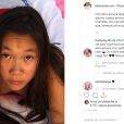 Hélène Darroze fête les 12 ans de sa fille Charlotte sur Instagram le 4 avril 2019 et reçoit un message de son amie Laeticia Hallyday.