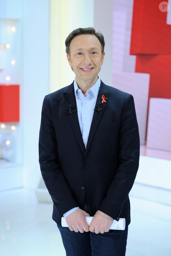 Exclusif - Stéphane Bern - Enregistrement de l'émission "Vivement Dimanche" au studio Gabriel, présentée par M.Drucker et diffusée le 7 avril sur France 2. Le 20 mars 2019 © Guillaume Gaffiot / Bestimage
