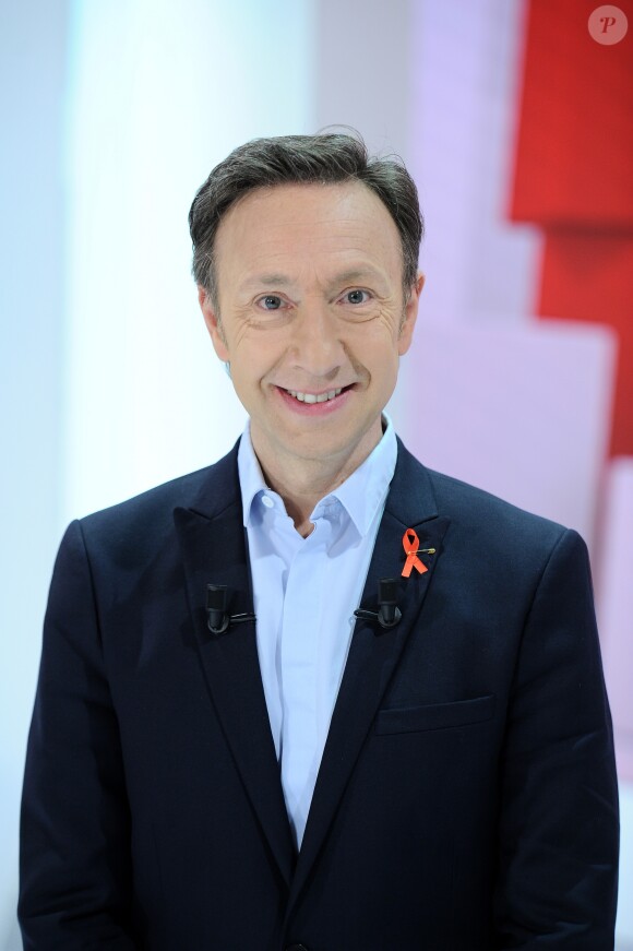Exclusif - Stéphane Bern - Enregistrement de l'émission "Vivement Dimanche" au studio Gabriel, présentée par M.Drucker et diffusée le 7 avril sur France 2. Le 20 mars 2019 © Guillaume Gaffiot / Bestimage