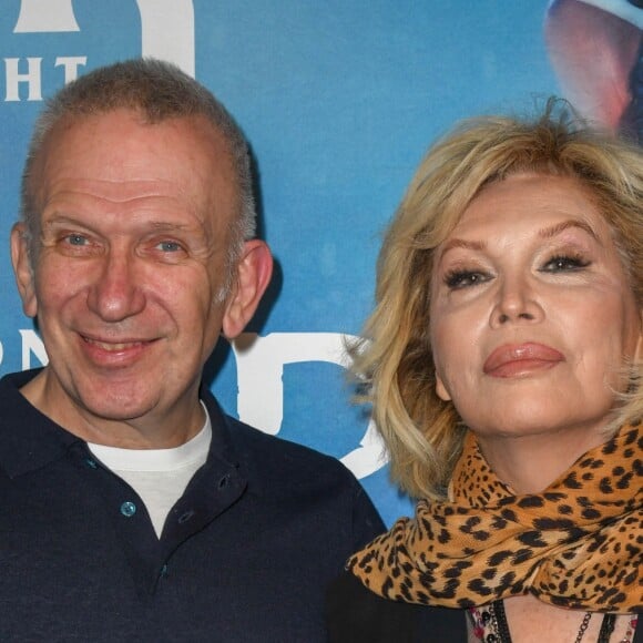 Jean-Paul Gaultier et Amanda Lear à la première du nouveau spectacle du Cirque du Soleil "Toruk", inspiré du film Avatar de J. Cameron à l'AccorHotels Arena de Bercy à Paris le 4 avril 2019. © Coadic Guirec/Bestimage