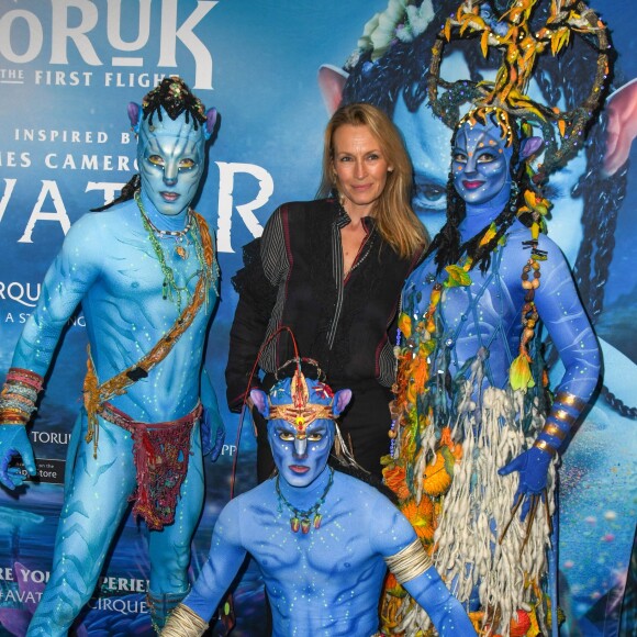 Estelle Lefébure à la première du nouveau spectacle du Cirque du Soleil "Toruk", inspiré du film Avatar de J. Cameron à l'AccorHotels Arena de Bercy à Paris le 4 avril 2019. © Coadic Guirec/Bestimage