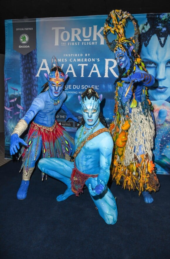Première du nouveau spectacle du Cirque du Soleil "Toruk", inspiré du film Avatar de J. Cameron à l'AccorHotels Arena de Bercy à Paris le 4 avril 2019. © Coadic Guirec/Bestimage