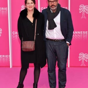 Isabelle Gélinas et Guillaume Renouil au photocall de la soirée d'ouverture de la 2e édition du "Canneséries" au palais des Festivals à Cannes, France, le 5 avril 2019. © Bruno Bébert/Bestimage