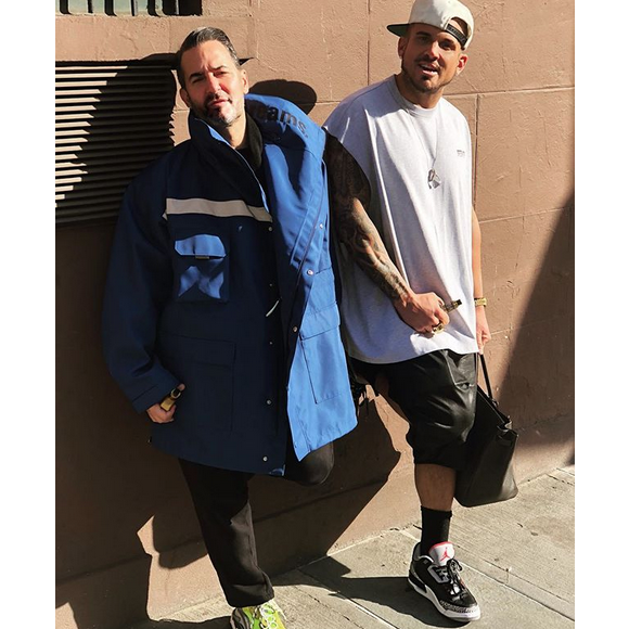 Marc Jacobs et Charly Defrancesco. Février 2018.