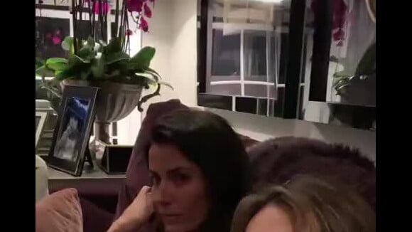 Laeticia Hallyday et son amie Nadia Farès sur Instagram, le 6 avril 2019.