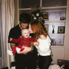 Caroline Receveur, Hugo Philip et leur fils Marlon