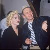 Christopher Ciccone (frère de Madonna), Madonna et Jean Paul Gaultier à Paris. Juillet 1990.