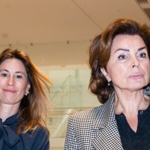 Dominique Tapie - Affaire Tapie : plaidoirie des avocats de la défense, Tribunal de Paris , 11ème chambre correctionnelle, 2ème section, Paris le 4 avril 2019. ©Pierre Perusseau / Bestimage