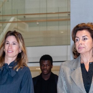 Dominique Tapie - Affaire Tapie : plaidoirie des avocats de la défense, Tribunal de Paris , 11ème chambre correctionnelle, 2ème section, Paris le 4 avril 2019. ©Pierre Perusseau / Bestimage