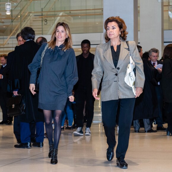 Dominique Tapie - Affaire Tapie : plaidoirie des avocats de la défense, Tribunal de Paris , 11ème chambre correctionnelle, 2ème section, Paris le 4 avril 2019. ©Pierre Perusseau / Bestimage