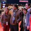 Bernard Tapie avec sa femme Dominique, sa fille sophie Tapie et son compagnon Raphaël Goehrs - Dans le cadre du Gucci Paris Masters a eu lieu l'epreuve "Style & Competition for AMADE" a Villepinte le 7 décembre 2013.