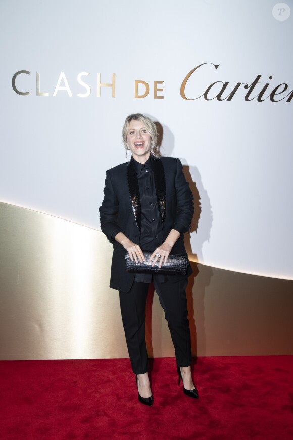 Mélanie Laurent assiste à la soirée de lancement de la collection "Clash De Cartier" à la Conciergerie à Paris, France, le 10 avril 2019. © Pierre Perusseau/Bestimage