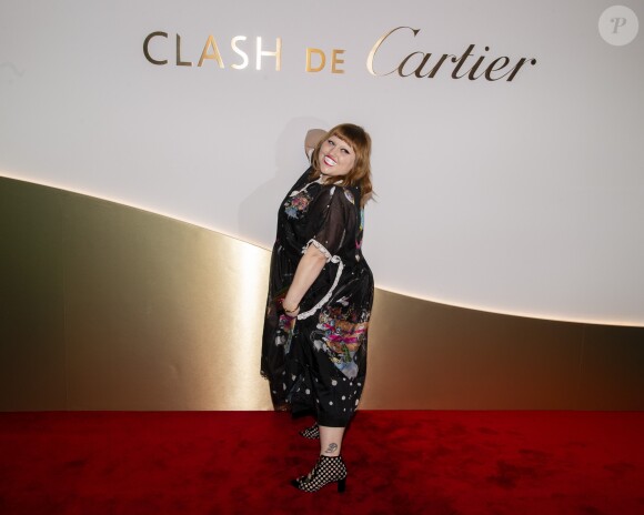 Beth Ditto assiste à la soirée de lancement de la collection "Clash De Cartier" à la Conciergerie à Paris, France, le 10 avril 2019. © Pierre Perusseau/Bestimage