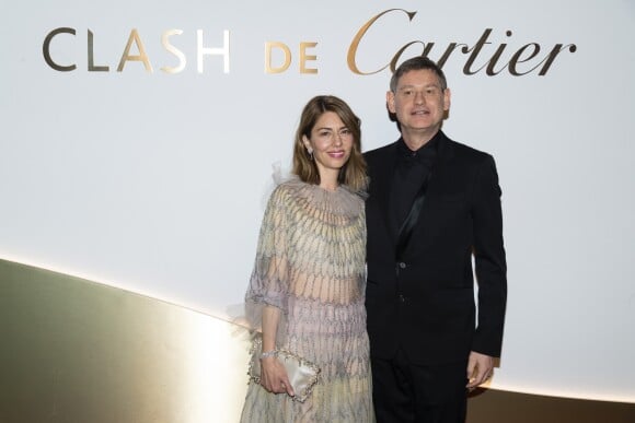Sofia Coppola et Cyrille Vigneron (président et CEO de Cartier International) assiste à la soirée de lancement de la collection "Clash De Cartier" à la Conciergerie à Paris, France, le 10 avril 2019. © Pierre Perusseau/Bestimage