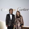 Ali Mostafa et sa femme Maha Gorton assistent à la soirée de lancement de la collection "Clash De Cartier" à la Conciergerie à Paris, France, le 10 avril 2019. © Pierre Perusseau/Bestimage