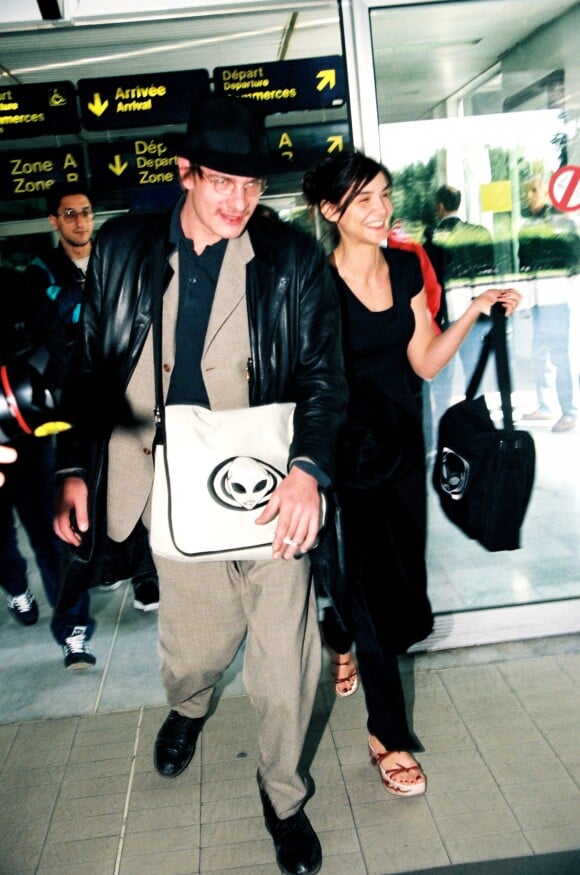 Guillaume Depardieu et Clotilde Courau au Festival de Cannes 1997
