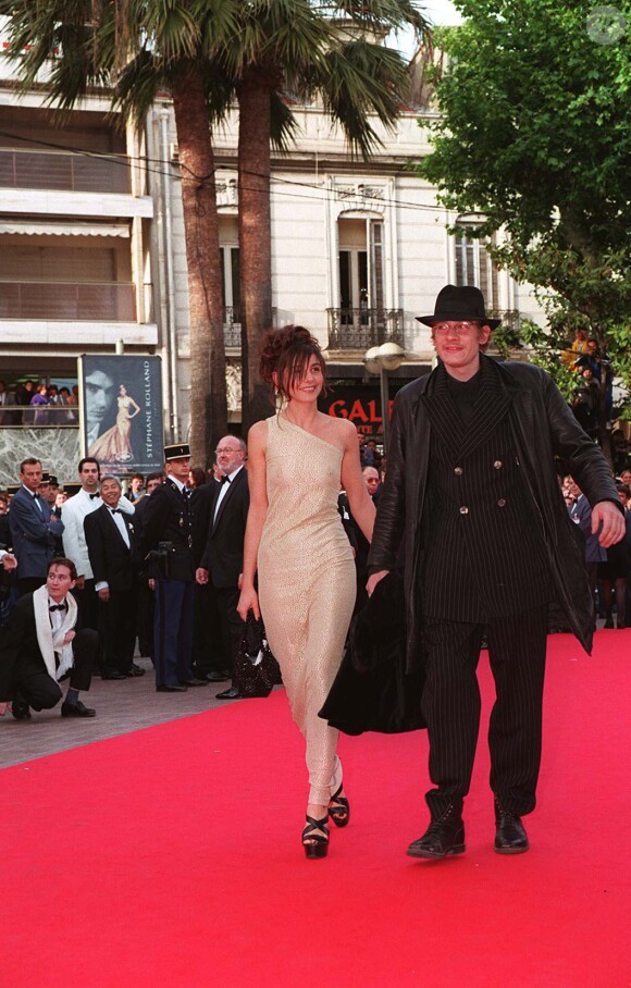 Guillaume Depardieu et Clotilde Courau au Festival de Cannes 1997