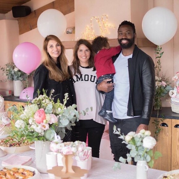 Ariane Brodier a partagé des photos de sa baby shower, au Mas de la Poste, dans le Sud de la France, le 11 avril 2019