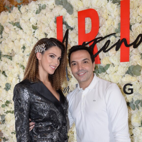 Iris Mittenaere (ambassadrice de la marque Morgan, Miss France 2016 et Miss Univers 2016 et Kamel Ouali à la soirée de lancement la nouvelle collection Iris Mittenaere for Morgan (Morgandetoi), Sortie officielle le 03.04.2019, à La Maison des Centraliens à Paris, France, le 14 mars 2019. © Rachid Bellak/Bestimage