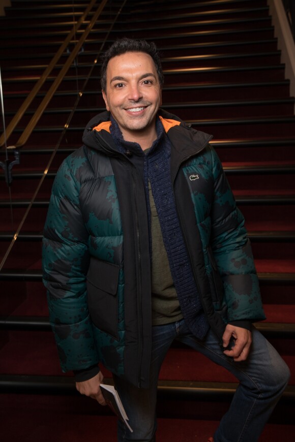 Exclusif - Kamel Ouali - People au spectacle "Peau d'âne" lors de la réouverture du théâtre Marigny à Paris le 22 novembre 2018. © Olivier Borde - Cyril Moreau / Bestimage