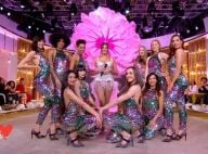 Iris Mittenaere meneuse de revue sensuelle : son show sexy en costume