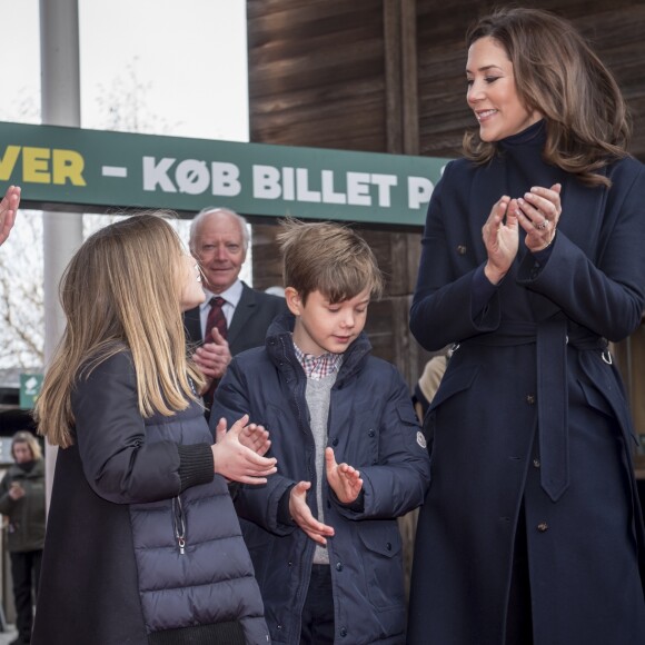 La princesse Mary de Danemark a ouvert officiellement le zoo de Copenhague avec ses enfants la princesse Josephine et le prince Vincent le 11 avril 2019 à l'occasion de la présentation des pandas Mao Sun et Xing Er, arrivés de Chine quelques jours plus tôt et installés dans un enclos spécialement conçu.