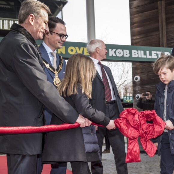 La princesse Mary de Danemark a ouvert officiellement le zoo de Copenhague avec ses enfants la princesse Josephine et le prince Vincent le 11 avril 2019 à l'occasion de la présentation des pandas Mao Sun et Xing Er, arrivés de Chine quelques jours plus tôt et installés dans un enclos spécialement conçu.