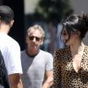 Exclusif - Kendall Jenner est allée prendre un café avec Fai Khadra et des amis dans le quartier de Beverly Hills. Le 17 avril 2019.