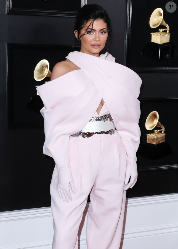 Kylie Jenner - Les célébrités posent lors du photocall de la soirée des GRAMMY Awards au Staples Center de Los Angeles le 10 février, 2019.