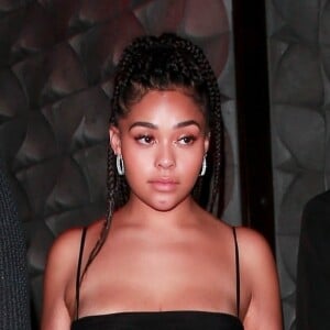 Exclusif - Jordyn Woods quitte la soirée de Noël de T. Scott à West Hollywood le 22 décembre 2018.