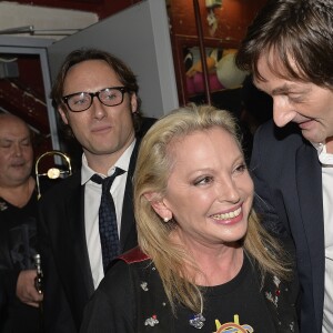 Véronique Sanson et Pierre Palmade - Cérémonie de remise des Grands Prix Sacem 2015 aux Folies Bergères à Paris le 30 novembre 2015. © Veeren / Bestimage