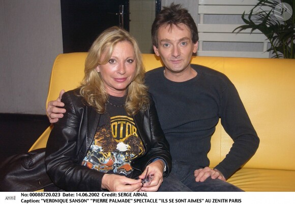 Véronique Sanson et Pierre Palmade au spectacle Ils se sont aimés, à Paris, en 2002