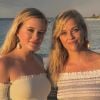 Reese Witherspoon, ici avec sa fille Ava Phillippe sur Instagram, a eu 43 ans le 22 mars 2019.