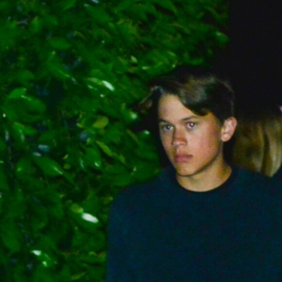 Exclusif - Reese Witherspoon est allée diner au restaurant Giorgio Baldi à Santa Monica avec ses 2 enfants Deacon et Tennessee - Los Angeles le 20 Avril 2019.
