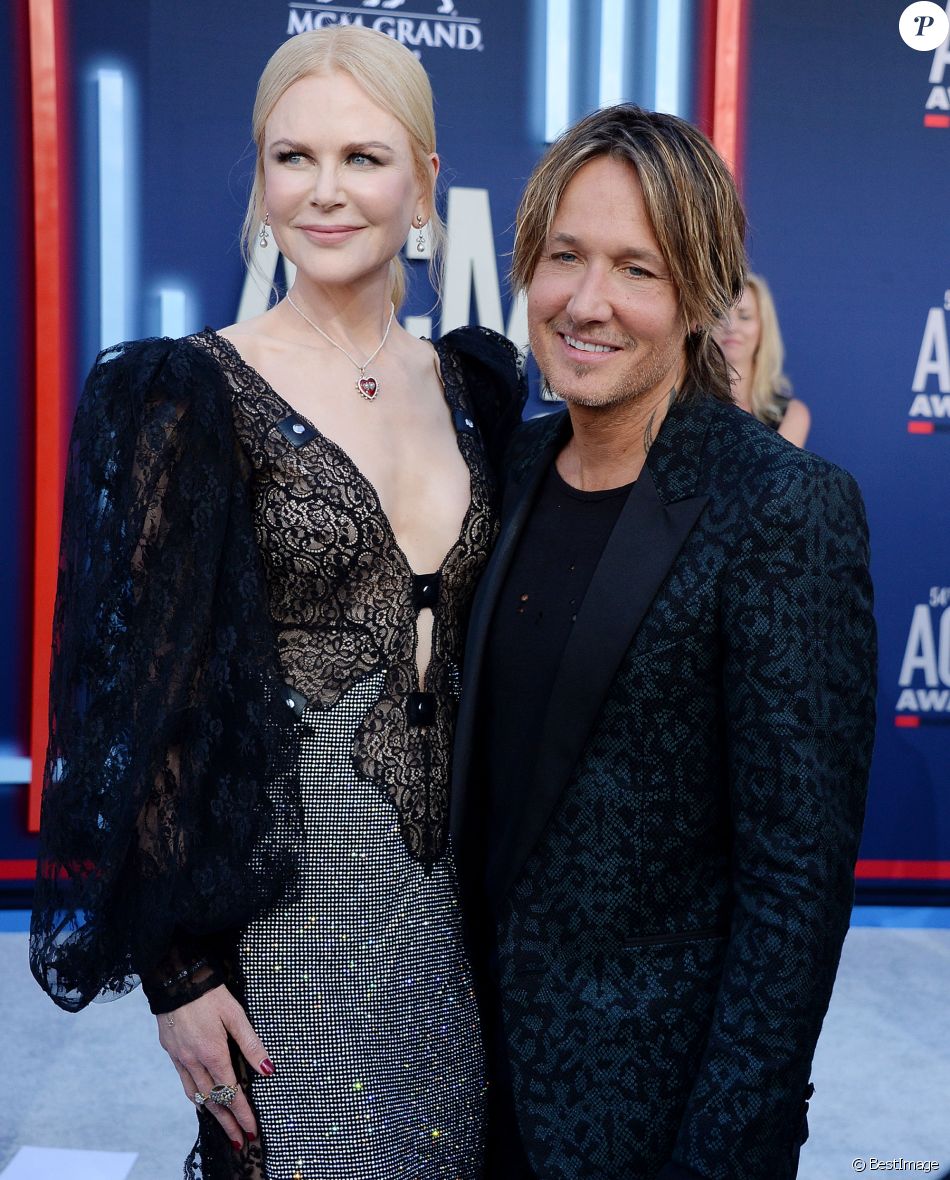 Nicole Kidman et son mari Keith Urban lors de la 54ème cérémonie des
