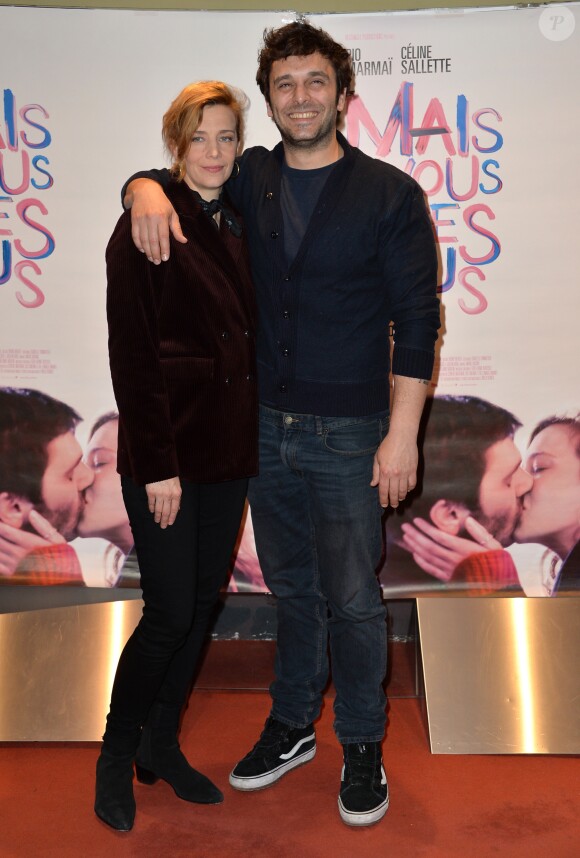 Céline Sallette et Pio Marmaï - Avant première du film "Mais vous êtes fous" au UGC les Halles à Paris le 17 avril 2019. © Veeren/Bestimage