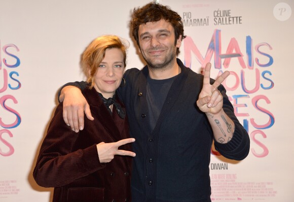 Céline Sallette et Pio Marmaï - Avant première du film "Mais vous êtes fous" au UGC les Halles à Paris le 17 avril 2019. © Veeren/Bestimage