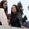 Natacha Ramsay-Levi (directrice artistique de Chloé) et Charlotte Casiraghi - 34ème édition du festival de Mode, de Photographie et d'Accessoires de mode à Hyères le 25 avril 2019. © Dominique Jacovides/Bestimage