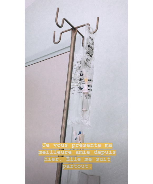 Le chanteur Olympe hospitalisé - Instagram, vendredi 26 avril 2019