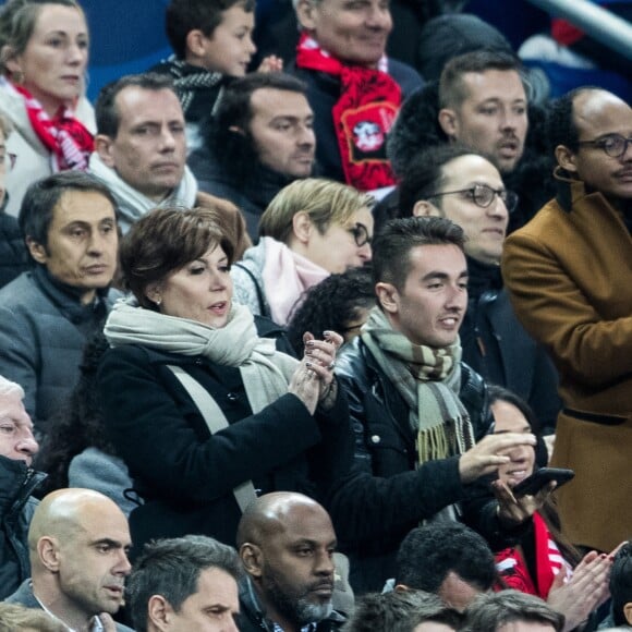 Liane Foly lors de la victoire du Stade Rennais (2-2, 6-5 aux t.a.b.) en finale de la Coupe de France contre le PSG le 27 avril 2019 au Stade de France.